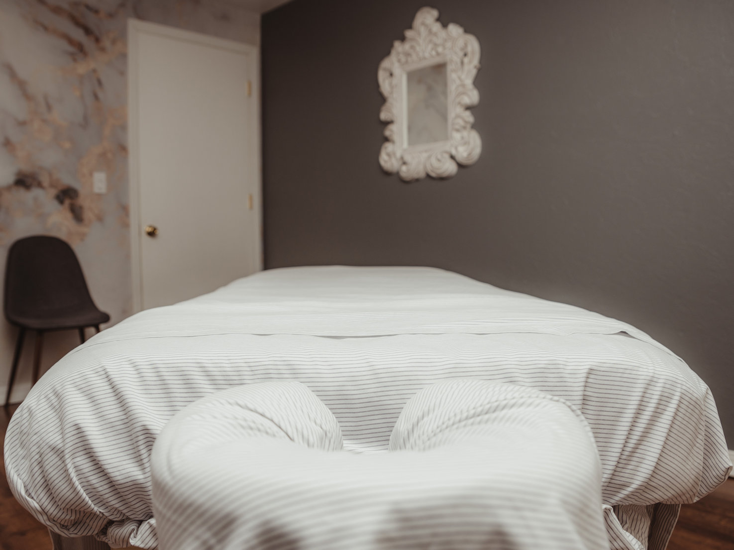 Align Bodywork massage table and room